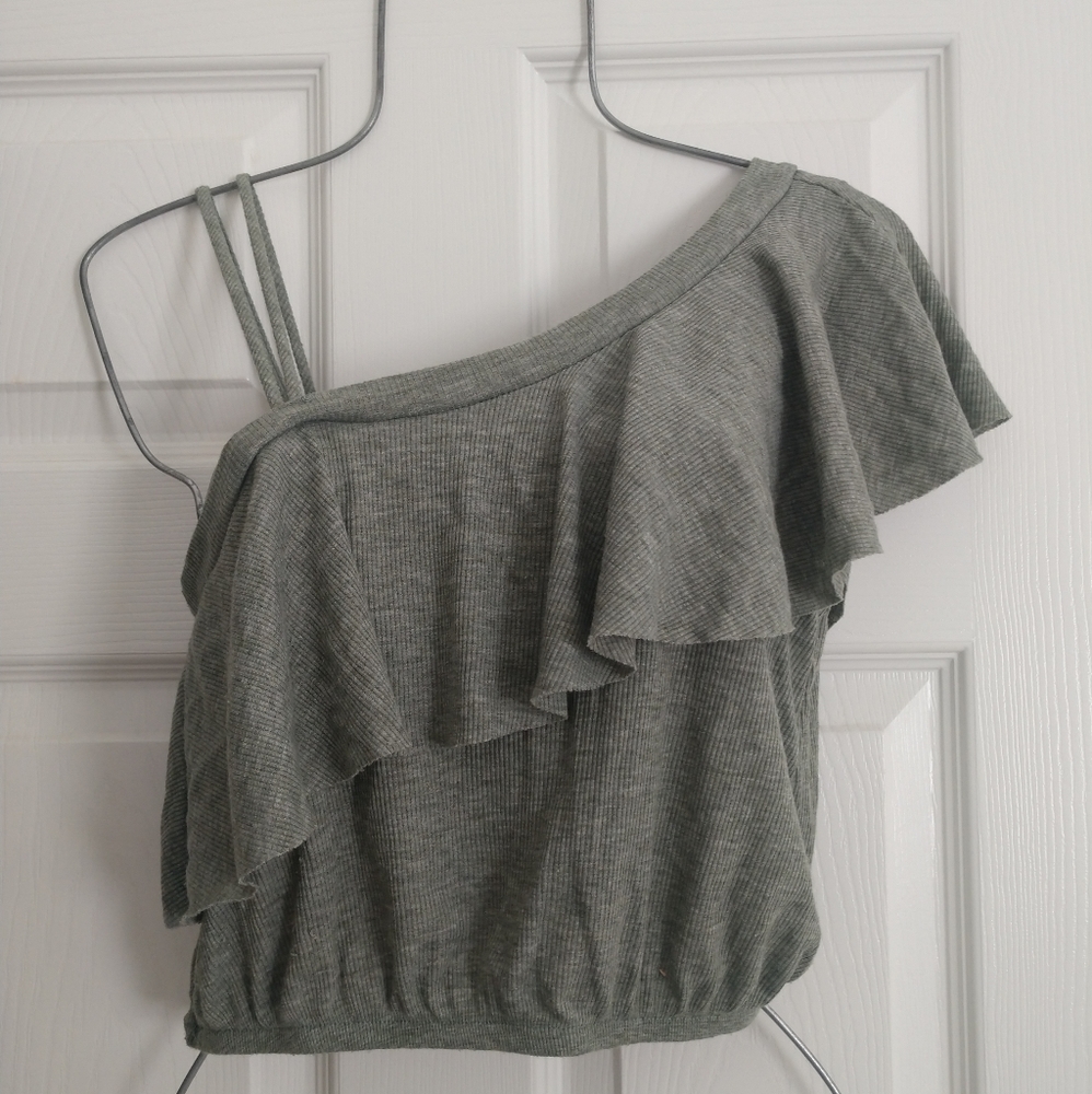 Ginger G ruffle shirt